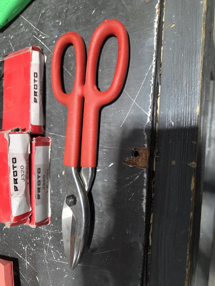 J320 Proto TOOLS TINNER SNIPS , STRAIGHT,  10"