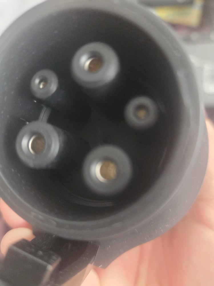 Adapter for Tesla to J1772 Adapter, Compact with Light Indicator