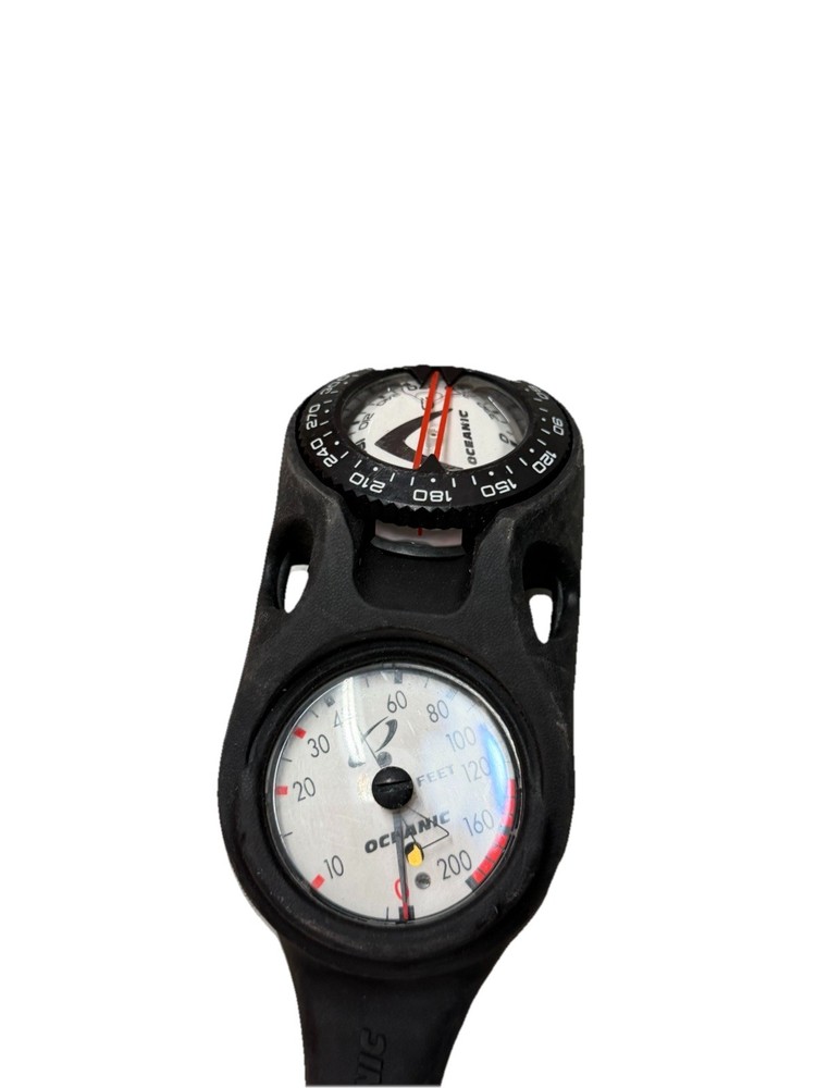 Oceanic Scuba Diving Regulator Set with Gauge