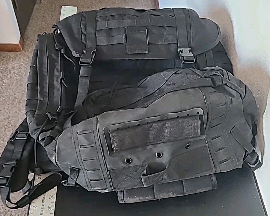 Blackwater Gear Tactical 3-day Backpack Black Used