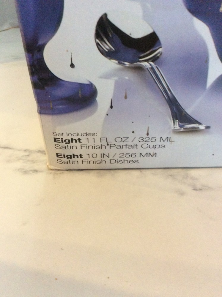 16 pcs Acrylic dessert set