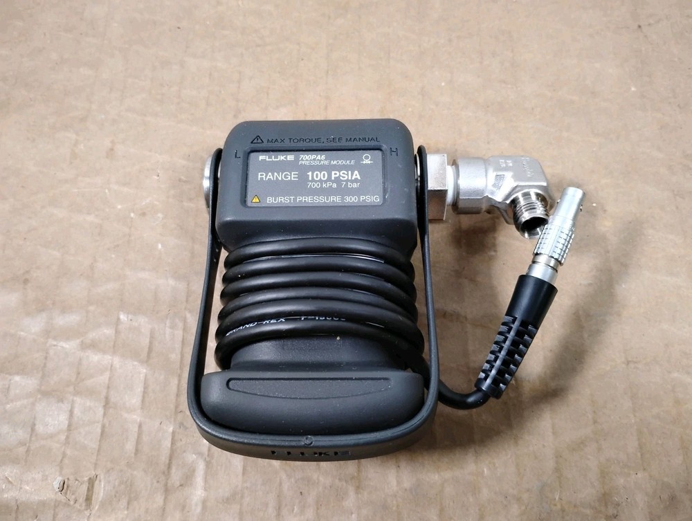 Fluke 700PA6 Pressure Module 100 psia / 700 kPa - UNTESTED SURPLUS
