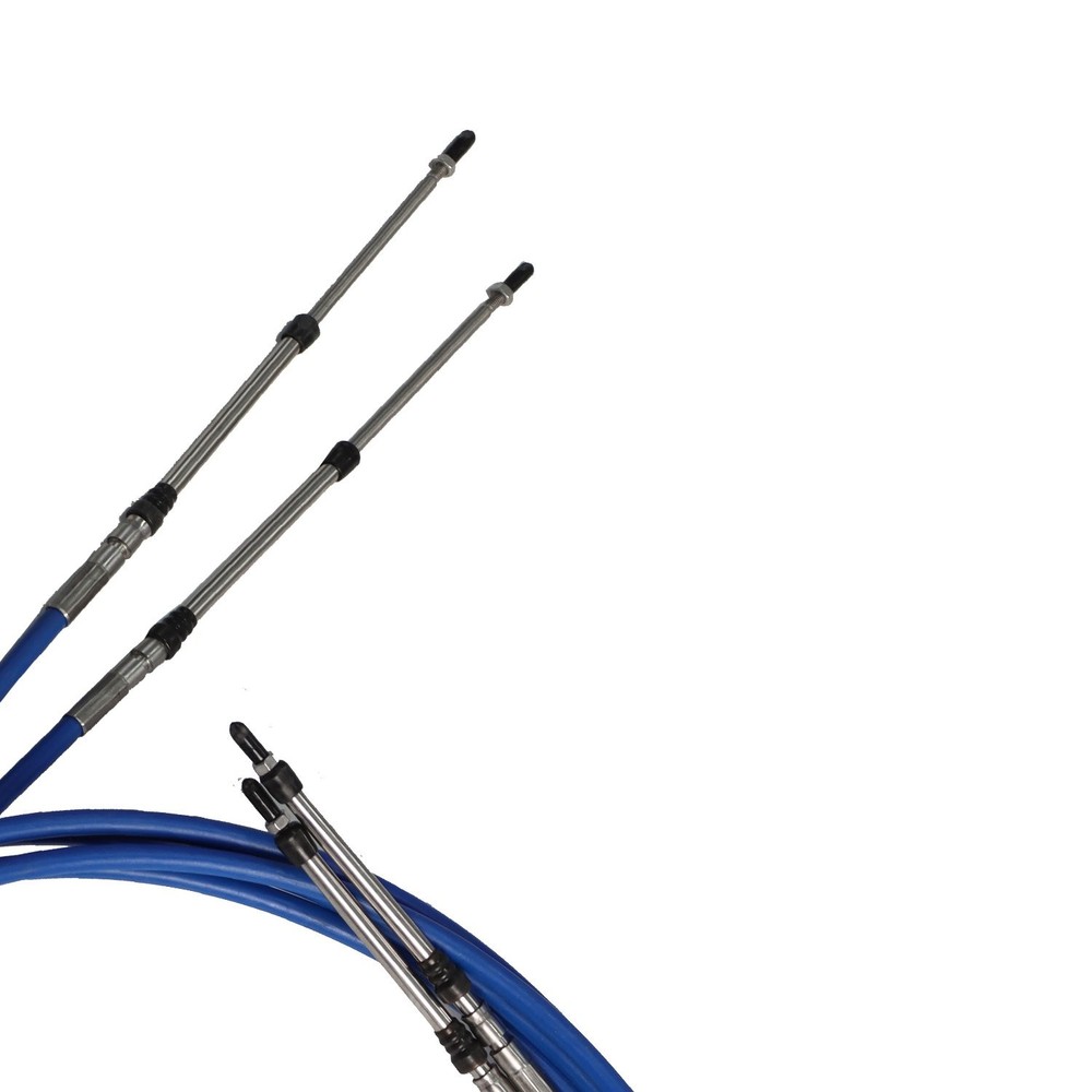 Outboard Inboard 2PCS 14FT 33C Shift Throttle Control Cable Universal For Yamaha