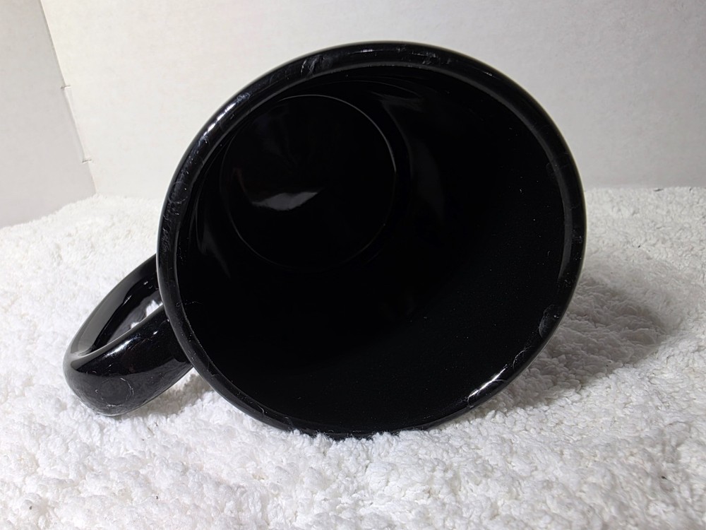 US Marine Corps Black Ceramic Coffee Mug
