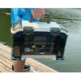 Elite Angled Tackle Storage System Fishing Organizer Box