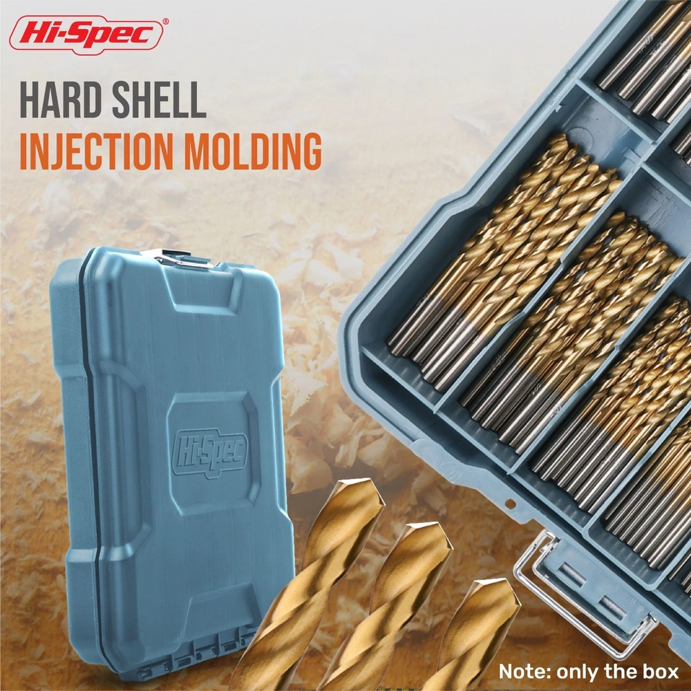 Empty Drill Bits Storage Box Toolbox Tool Accessories Woodworking Drill Bit Stor