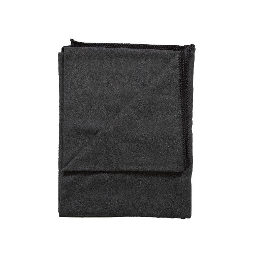 Wool Blend Camp Blankets - Gray