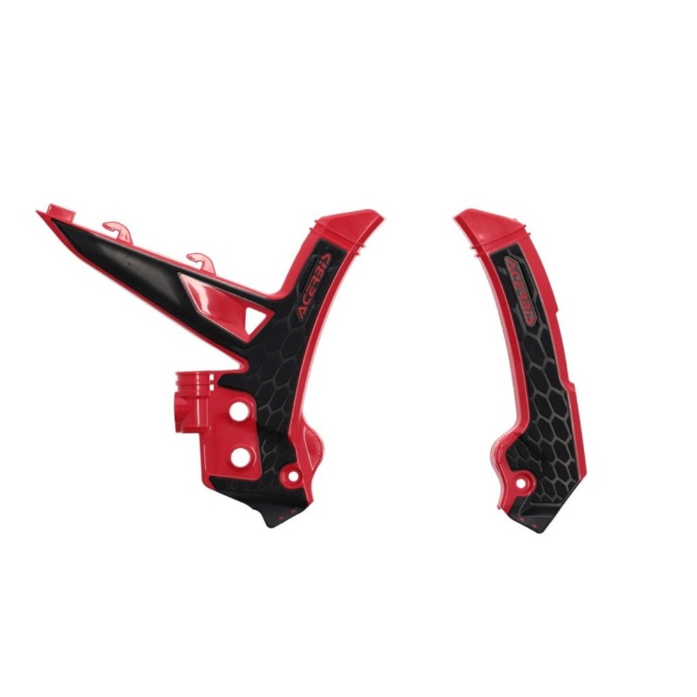 Acerbis X-Grip Frame Guards Red/Black #2984761018