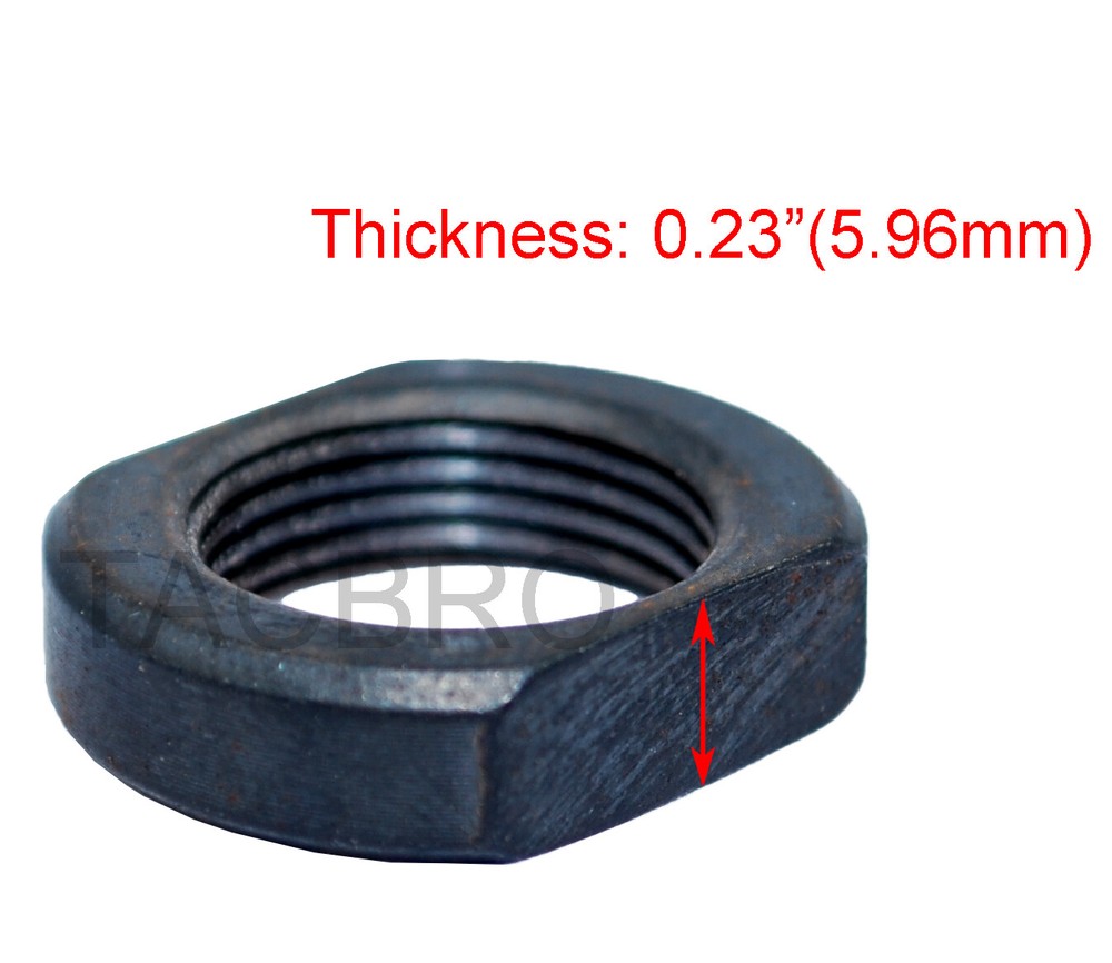 .308 5/8x24 Thread Adjustable Jam Nut 2pcs Muzzle Brake