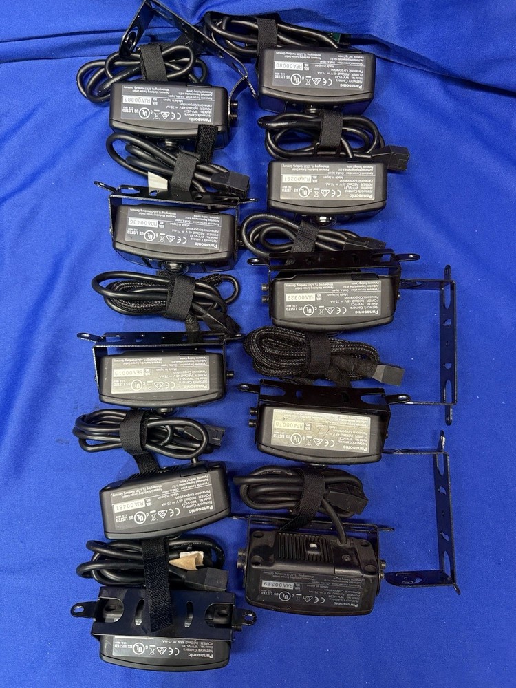 Panasonic Arbitrator 360 HD Recorder Camera Transceiver Sensor & More - 10 Sets