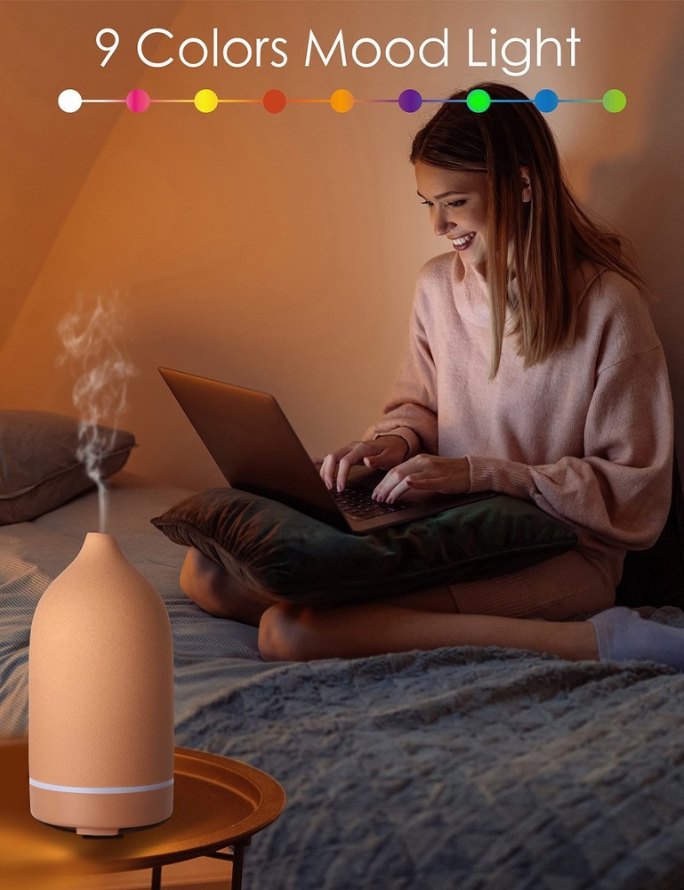 Essential Oils for Diffusers for Home,Ceramic Diffuser for Essential Oils,Han...