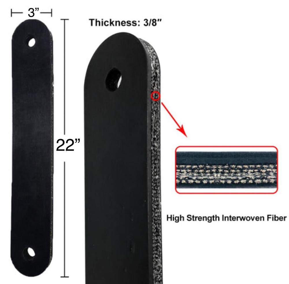Elastomeric Target Hanging Strap 22”