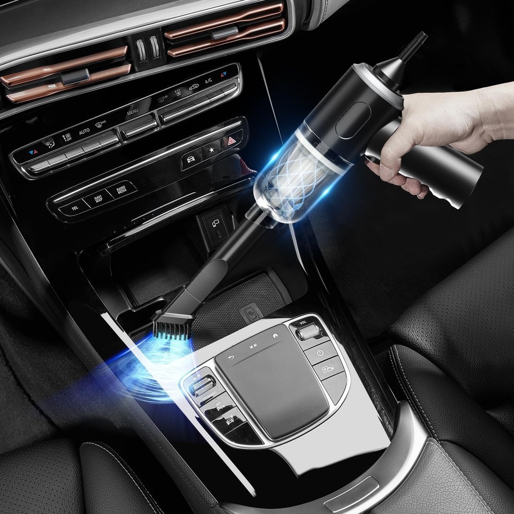 Handheld Air Duster & Vacuum Cleaner - Environmentally Safe & Portable Solution