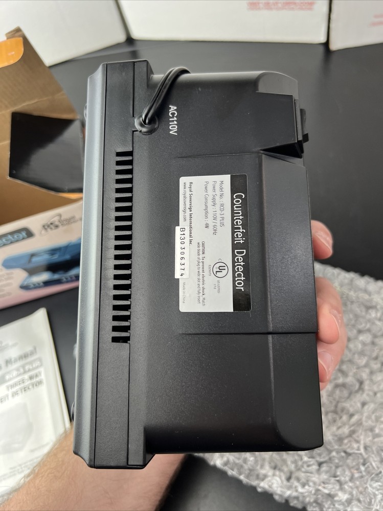Royal Sovereign RCD-3PLUS Counterfeit Detector RCD-3PLUS