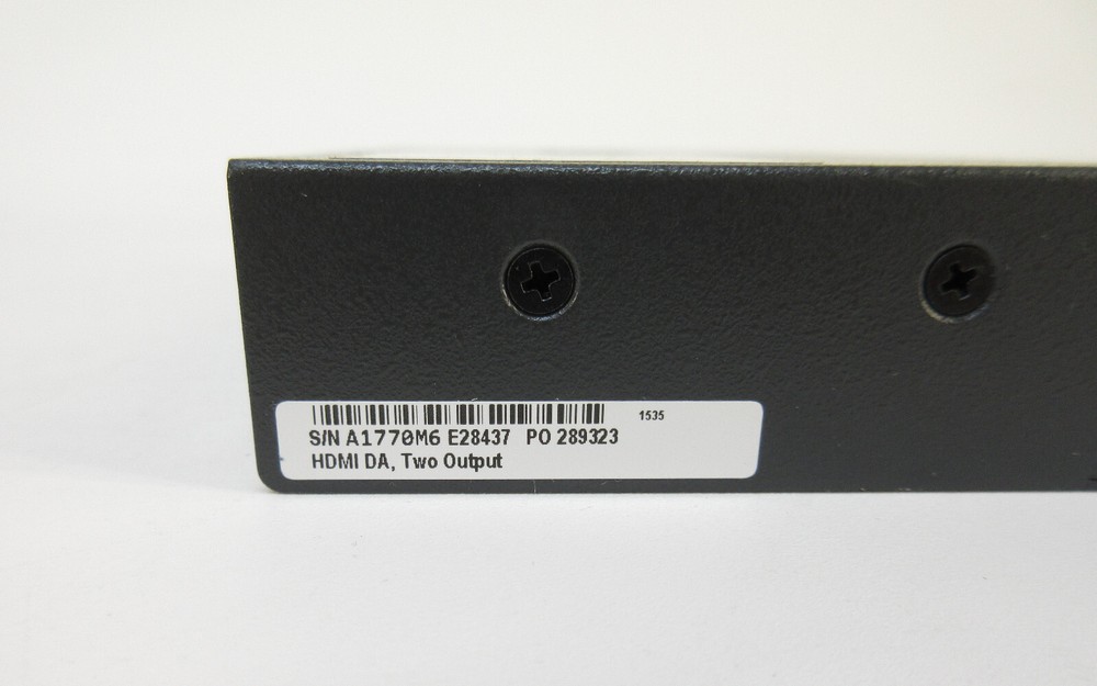 Extron HDMI DA2 - 2 Output Distribution Amplifier with Power Supply