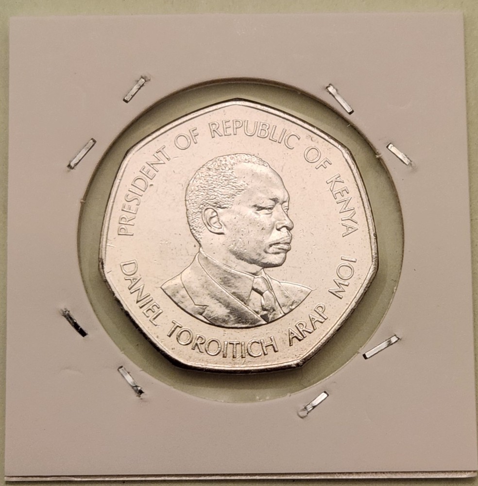 Kenya coin, 5 Shillings, 1994