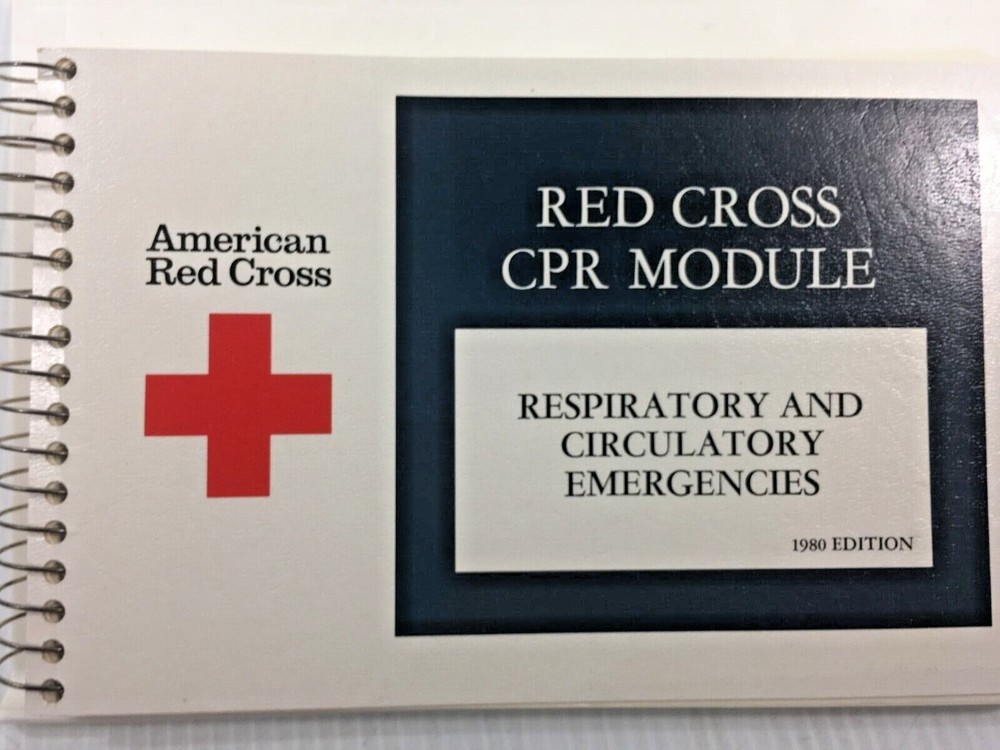 Red Cross Cpr Module Respiratory And Circulatory Emergencies 1980