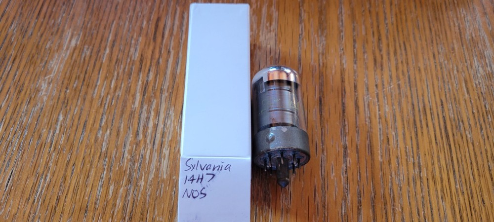 Sylvania NOS 14H7 Vacuum Tube Tested