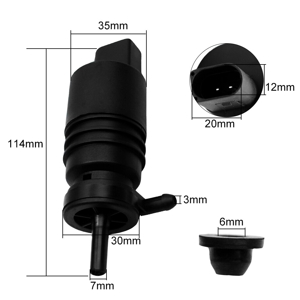 Windshield Washer Pump For BMW E36 E46 E53 E83 E85 318i 320i 323i M3 X5 Z3