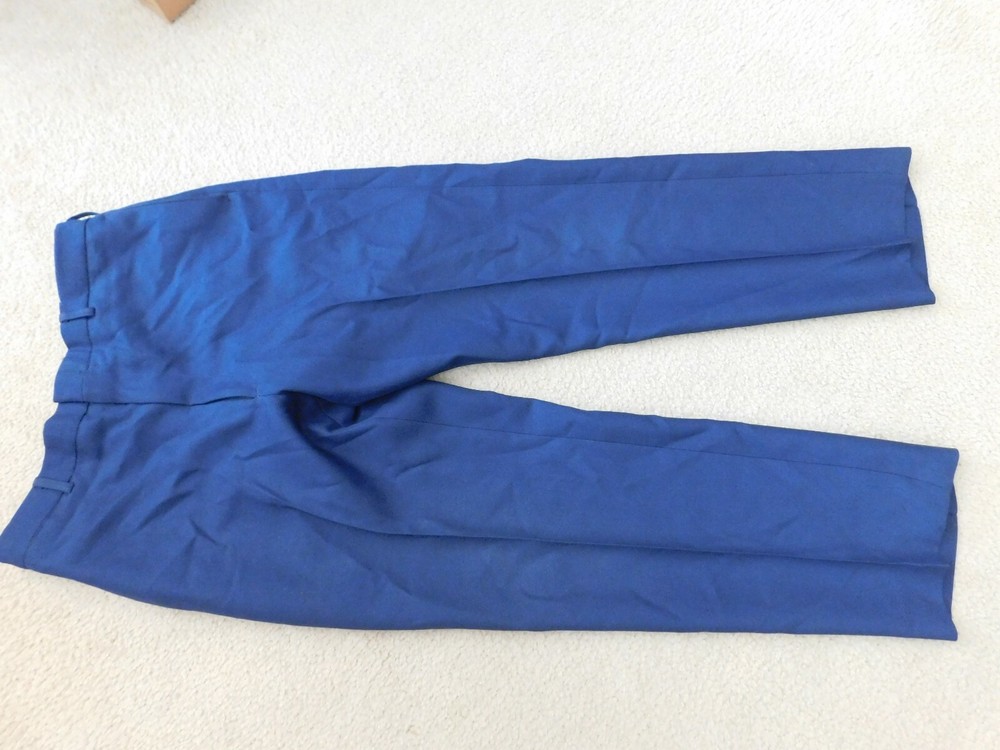 USAF MENS SERVICE PANTS BLUE SIZE 34 X 31"