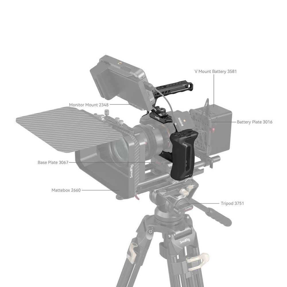 SmallRig Advanced Edition HawkLock Quick Release Full Camera Cage Kit for Sony A