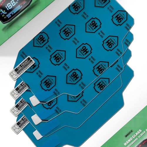 Nano Glass Motorcycle Dashboard Screen Protector Kit for Yamaha TMax Tech Max