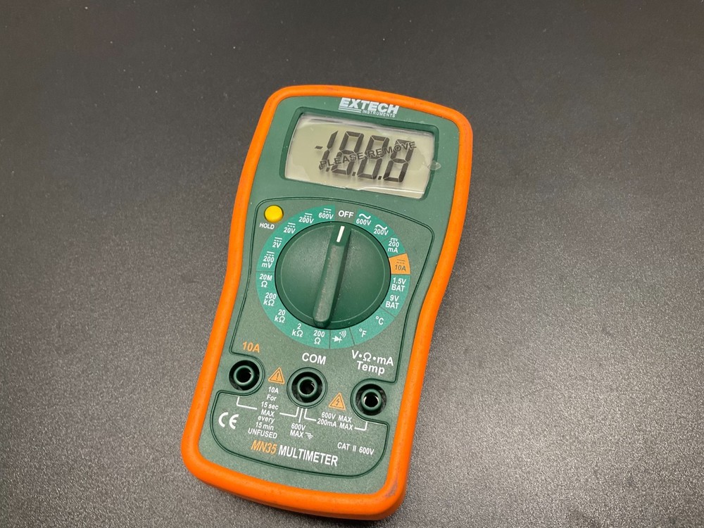 Extech Instruments MN36 Autoranging Digital Multimeter AC/DC Cat II 600V