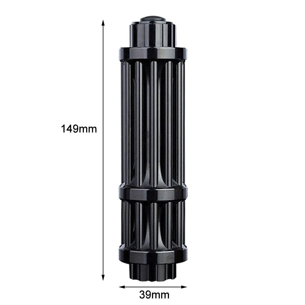 Blue Burning Laser Pointer High Power Visible Light Beam +5 Head Caps US