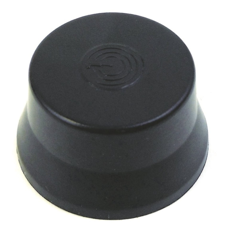 Larsen Black Plastic Rain Cap for NMO Antenna Mount Weatherproof Cover