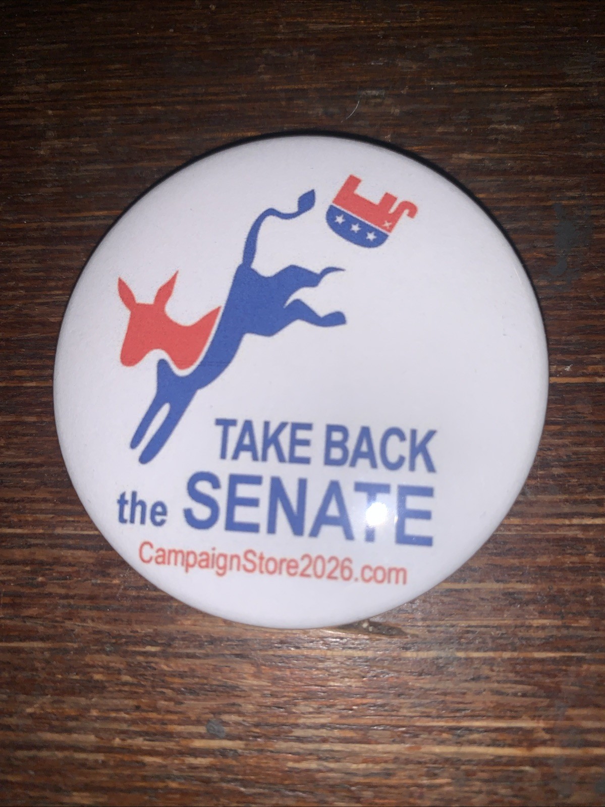 2026 Take Back The Senate Political Campaign Pinback Button