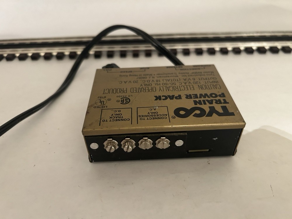 Tyco Model 899BP - HO Train 120V Transformer - TESTED