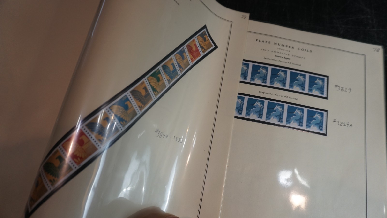 Gorgeous collection of Plate number coils in Scott album 1988-2015 MNH stamps