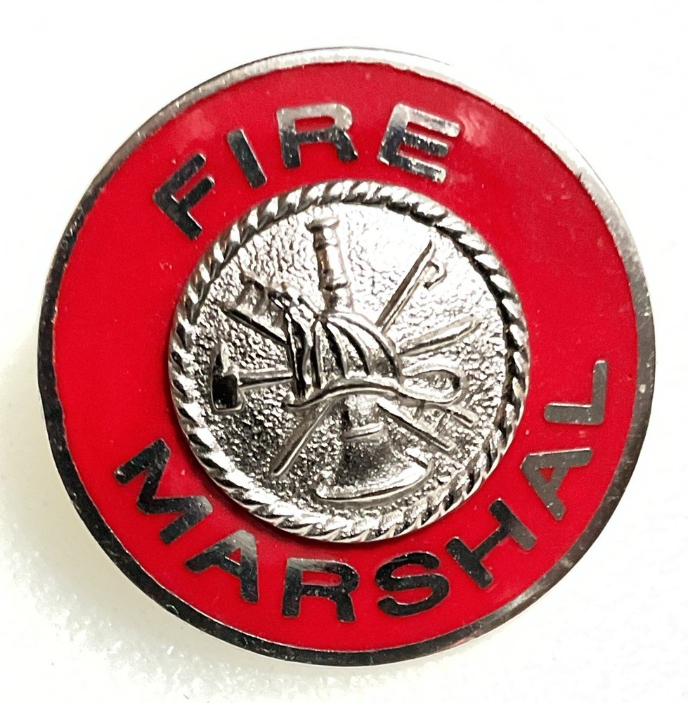 Fire Marshal Insignia Pin   DA1