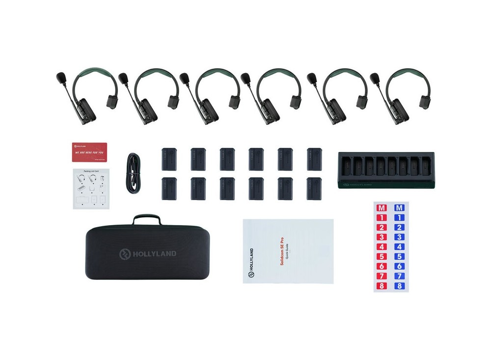 Hollyland HL-Solidcom SE Pro - 6S Headset Intercom System