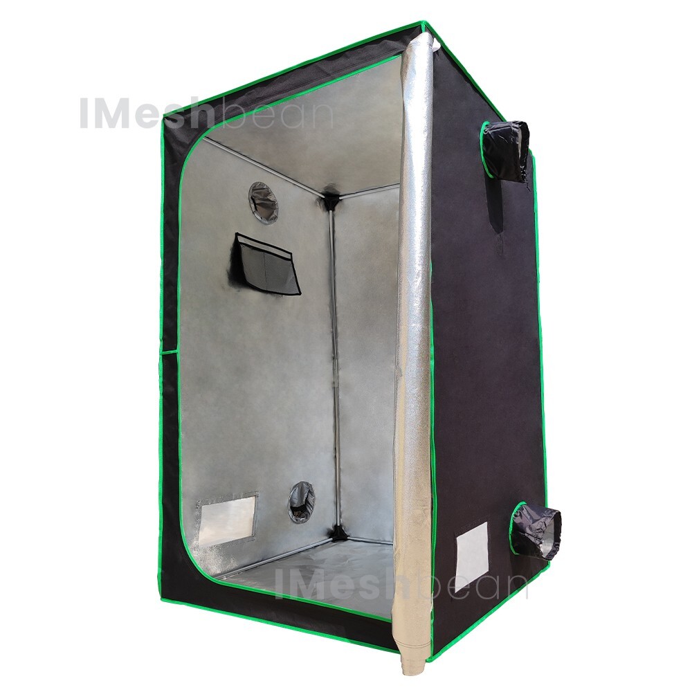 4x4 Complete Grow Tent Kit w/Full Spectrum Grow Light Air Ventilation Filter Sys