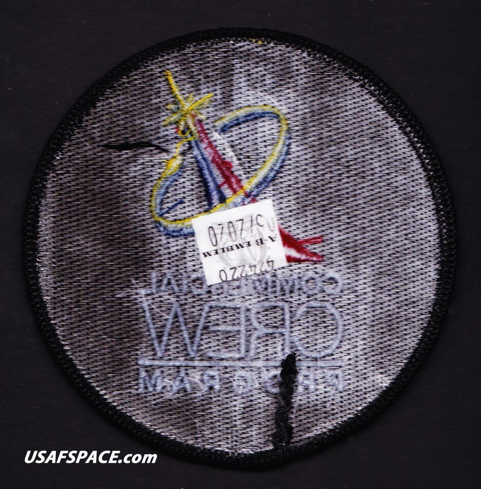 AUTHENTIC AB Emblem - COMMERCIAL CREW Astronaut PROGRAM - NASA SPACEX ISS PATCH