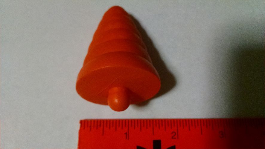 Snowman Blow Mold Carrot Nose Replacement Part (For larger snowman)