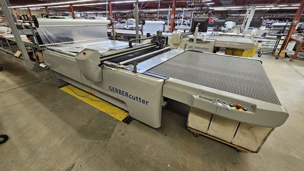 Gerber GTXL Computerized fabric cutting machine