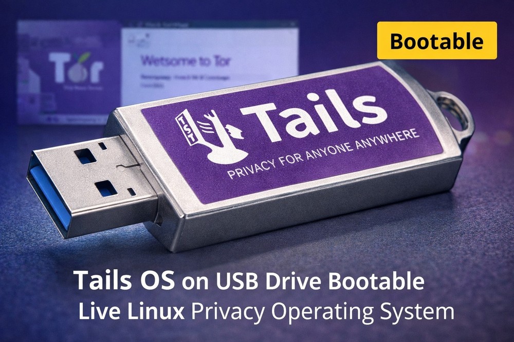 Tails OS Bootable USB Drive Ultimate Privacy