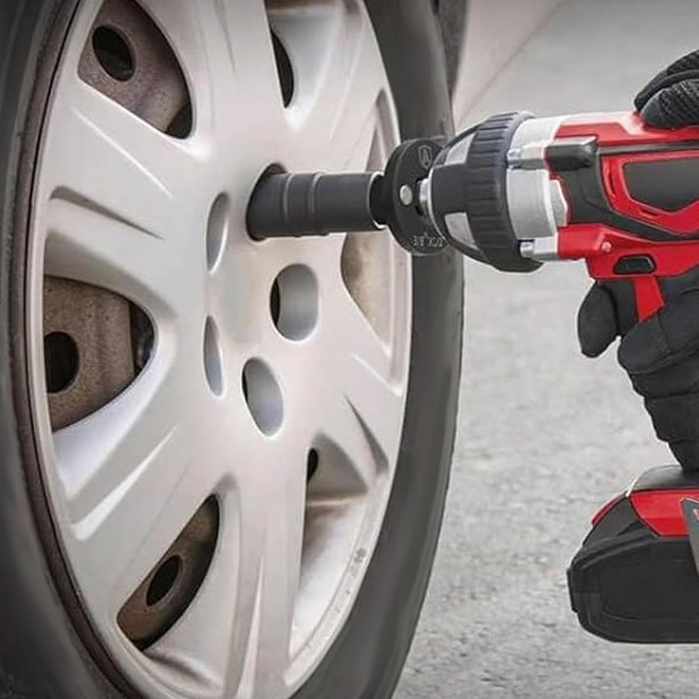 4-Pack Low Profile Impact Socket Adapter Set, Drive Reducing Ratchet Adapter Set