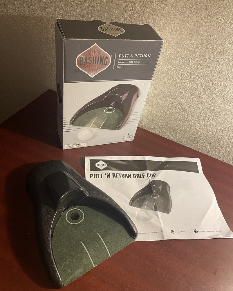 Dashing Fine Gifts Golf Putt and Return With Automatic Ball Return