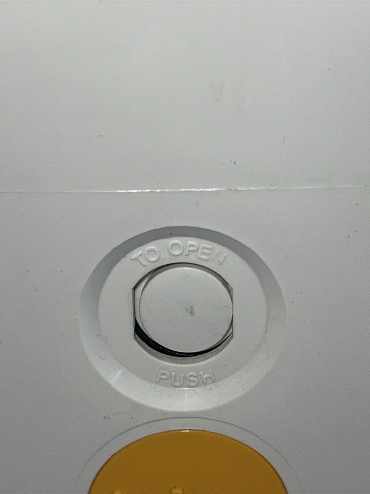 Vintage Blue & White Mini Mate Cooler By Igloo With Push Button Open