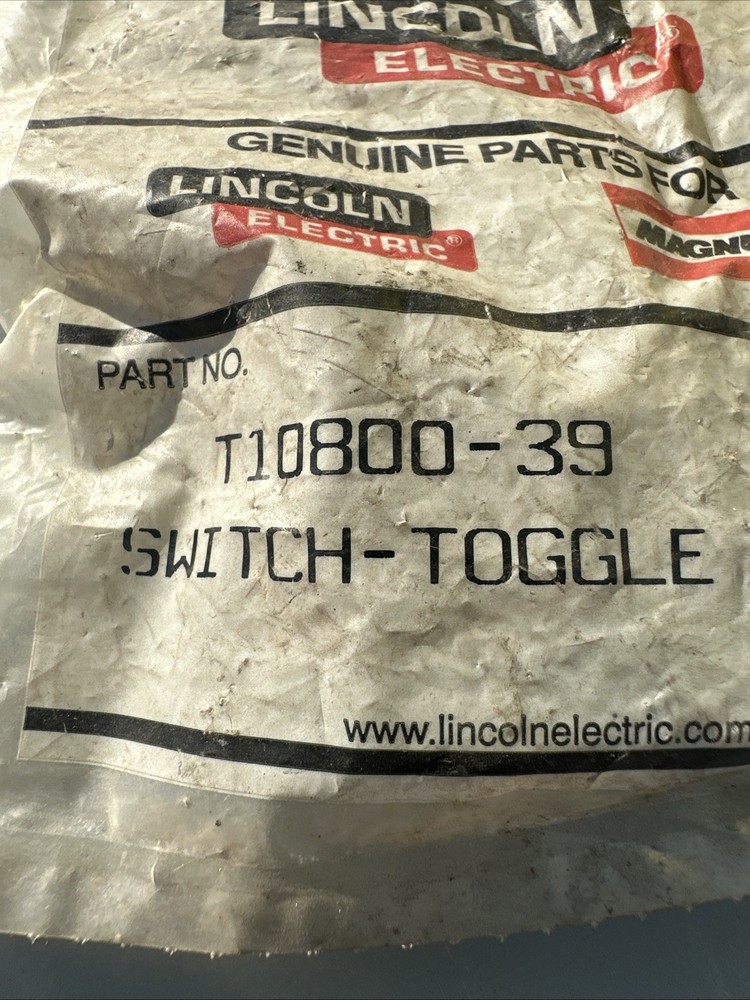 Lincoln T10800-39 Toggle Switch