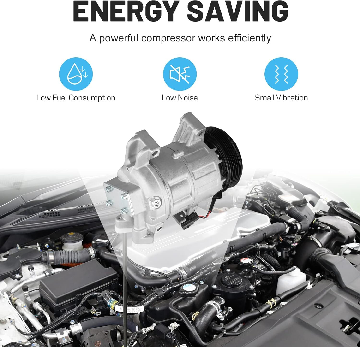 For 2013 2014 2015 2016 2017 2018 Nissan Altima 2.5L AC A/C Compressor W/ Clutch