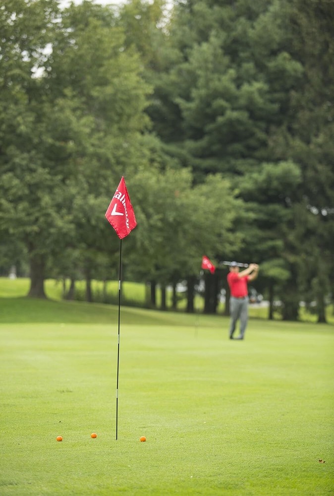 Callaway Backyard Driving Range Golf Flags For Yard 6.5 Ft. 2 Pack
