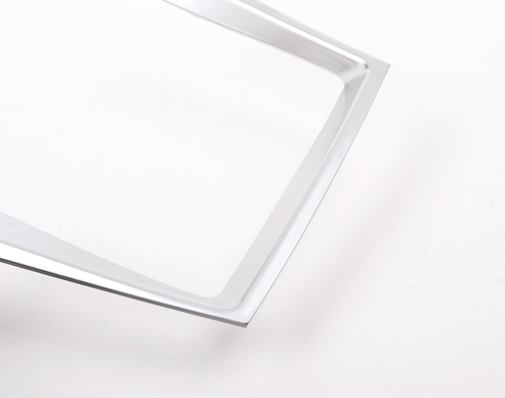 ABS Chrome Car Console Water Cup Holder Frame Trim For BMW X5 E70 08-13