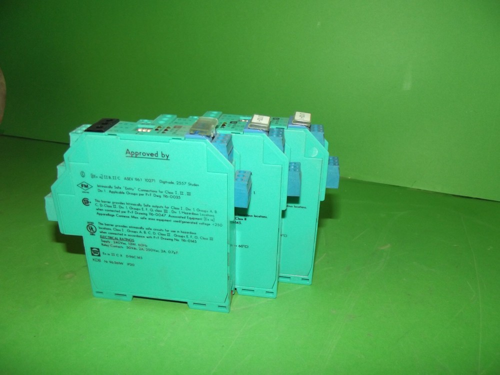 SET (3 pcs.)PEPPERL+FUCHS K-System KFA6-SR2-Ex2.W