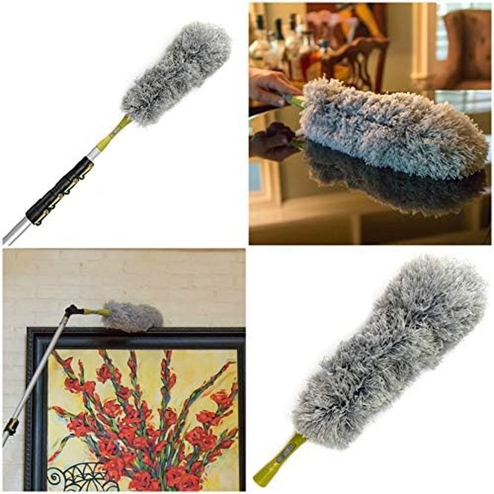 DOCA Telescoping Pole 7-30 Ft - Extension Pole for Cleaning, Feather Duster, ...