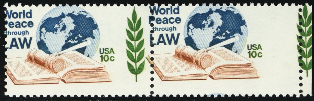 1576, Mint NH 10¢ WILD Misperforation Error Pair * Stuart Katz