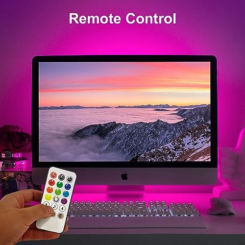 RGB Light Bar, Music Sync RGB IC LED Lights Bars, USB Powered Remote Control